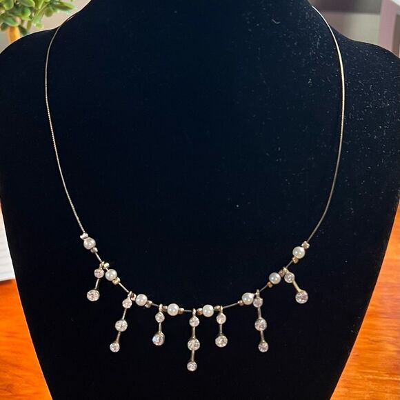 Vintage Silver Festoon Necklace - Picture 1 of 7
